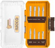 frezes karbidioy bolframioy gia metalla set 8 tem ingco akdl10801 photo