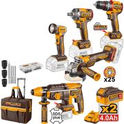 ergaleia mpatarias 20v li ion set 5 tem doro ingco ckli2059e photo ergaleia mpatarias 20v li ion set 5 tem doro ingco ckli2059e photo