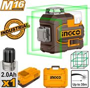 aytoalfadiazomeno prasino laser 3d mpatarias 16v li ion ingco hll301201e photo