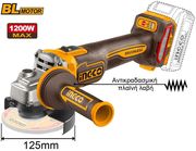 goniakos troxos mpatarias 125mm 20v li ion solo me antikradasmiki pla�ni labi ingco cagli212027e photo