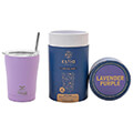 estia 01 12090 coffee mug save the aegean 350ml potiri thermos me kalamaki lavender purple extra photo 1