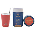 estia 01 12199 coffee mug save the aegean 350ml potiri thermos me kalamaki fusion coral extra photo 1