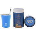 estia 01 12465 coffee mug save the aegean 350ml potiri thermos me kalamaki ocean blue extra photo 1