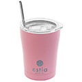 estia 01 12472 coffee mug save the aegean 350ml potiri thermos me kalamaki baby pink extra photo 2