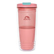 thermos havasu double wall 22 oz tmblr tri 650ml igloo 41443 coral photo