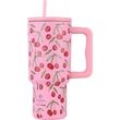 estia thermos straw tumbler xl sta 900ml cherry rose 01 32081 photo