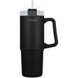homely thermos straw tumbler 900ml midnight black 01 34498 photo