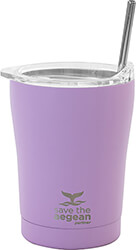 estia 01 12090 coffee mug save the aegean 350ml potiri thermos me kalamaki lavender purple photo