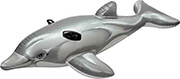 foyskoto thalassis paidiko intex dolphin ride on 175x66cm me xeirolabes photo