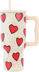 estia thermos straw tumbler xl sta 900ml tender lace 01 32074 photo