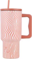 estia thermos straw tumbler xl sta 900ml soft ripple 01 32043 photo