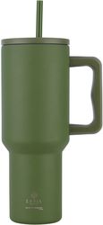 estia thermos straw tumbler xl sta 1200ml forest spirit 01 32173 photo