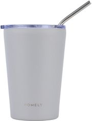 homely thermos mug 400ml pebble gray 01 32630 photo