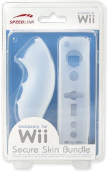 speedlinksl 3421 twt secure skin bundle for wii white photo