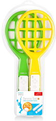 speedlinksl 3440 gry tennis set plus for wii green yellow photo
