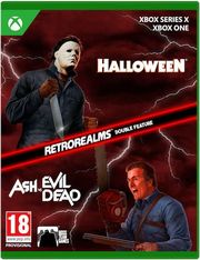 halloween and ash vs evil dead retro realms double feature photo